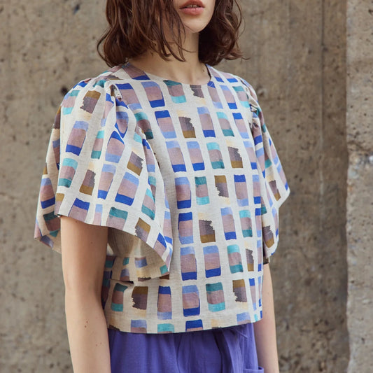 Eve Gravel, Debbie Top, Blue Gold