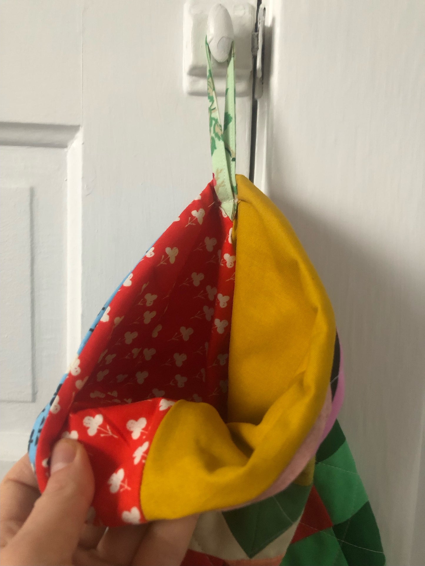Modern Quilted Stocking No. 3