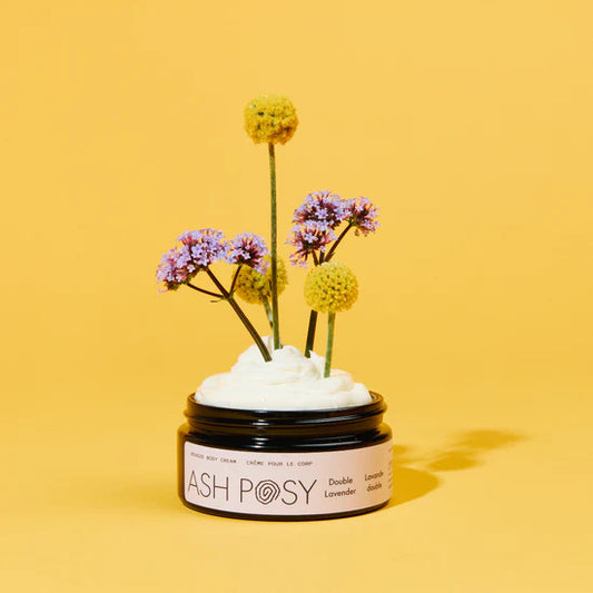 Ash Posy, Bougie Body Cream, Double Lavender
