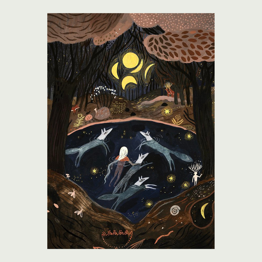 Tijana Lukovic, Forest of Moons Print