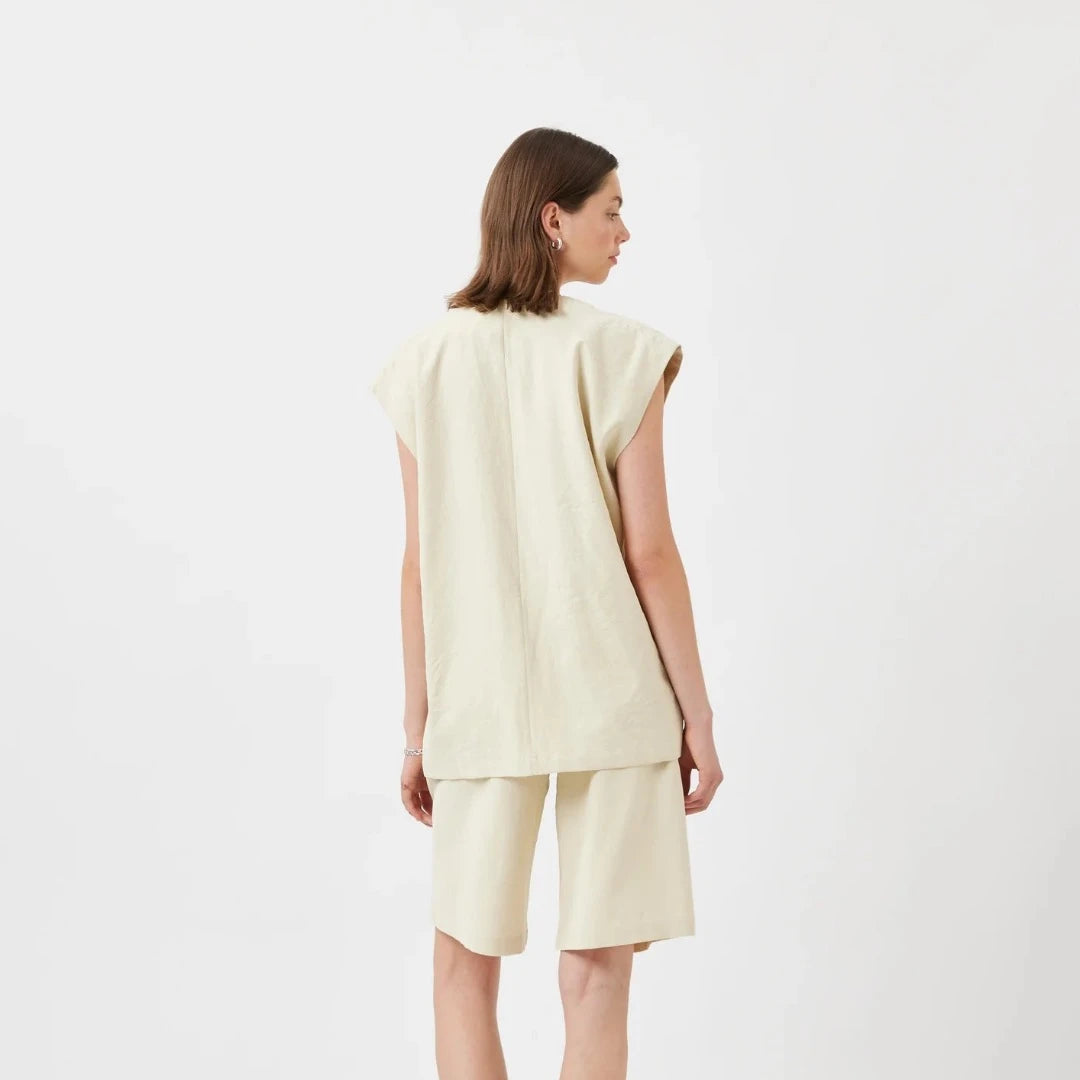 Freas Waistcoat, Brown Rice