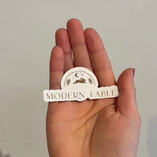 Modern Fable 3" Waterproof Vinyl Sticker