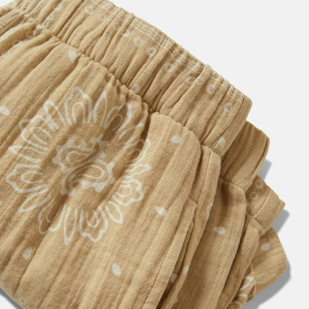 Brixton, Wandering Short, Pale Khaki Bandana