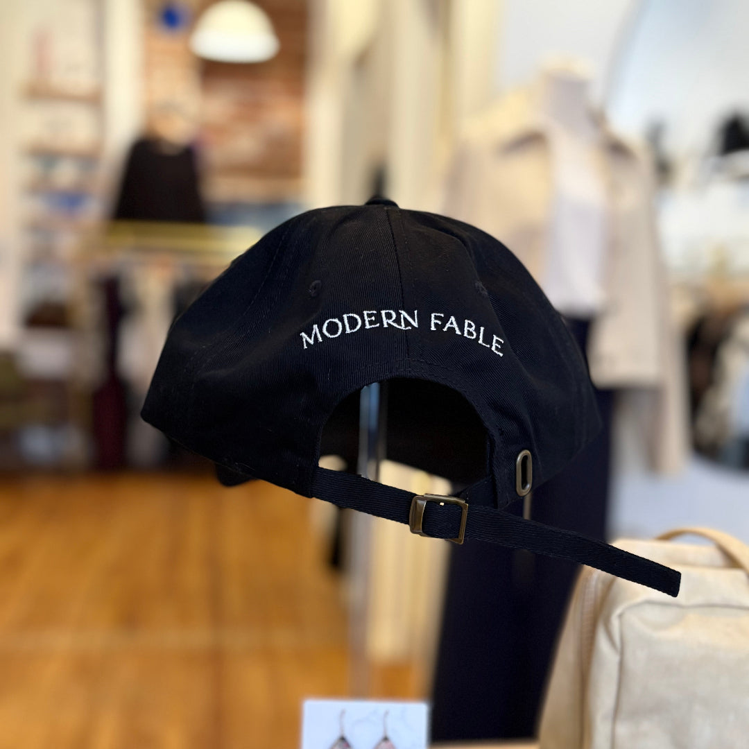 Modern Fable Baseball Cap, Black