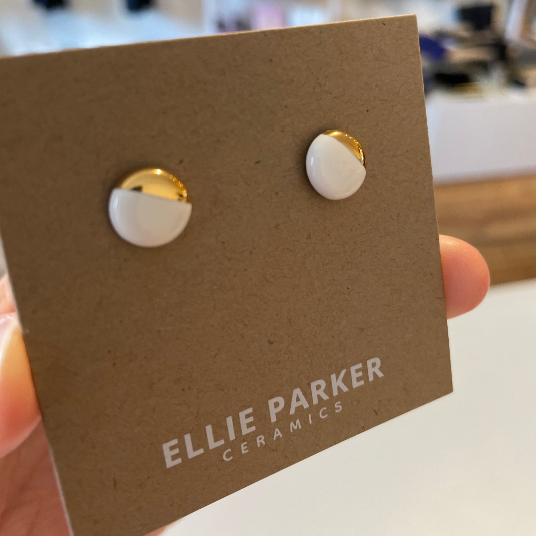 Ellie Parker, Classic Circle Ceramic Studs