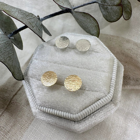 Open Fire, Sun Studs, 14K Goldfill