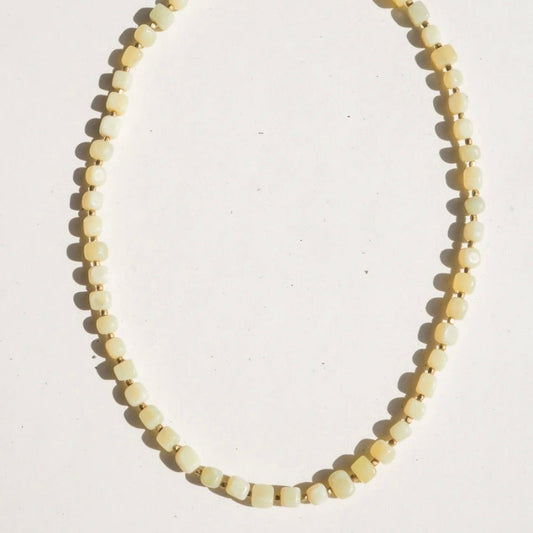 Emily Hartwell, Olive & Bronze Necklace