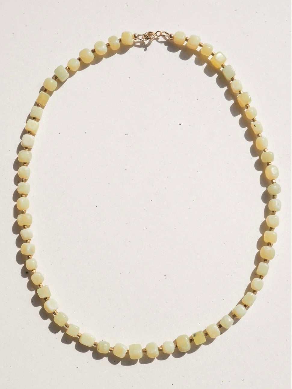 Emily Hartwell, Olive & Bronze Necklace