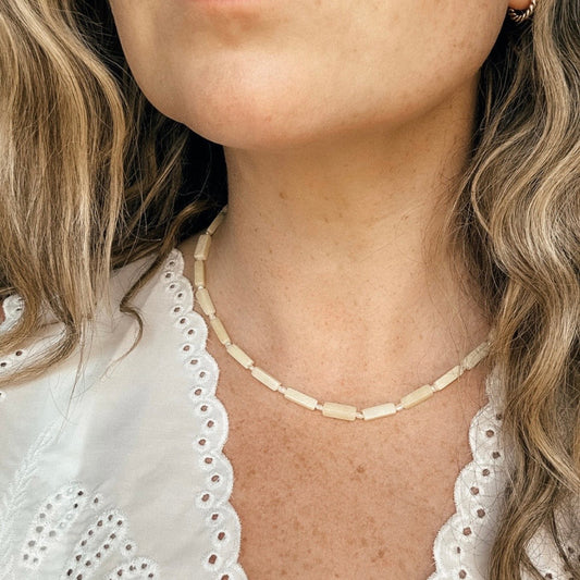 Emily Hartwell, Olive & Pearl Necklace