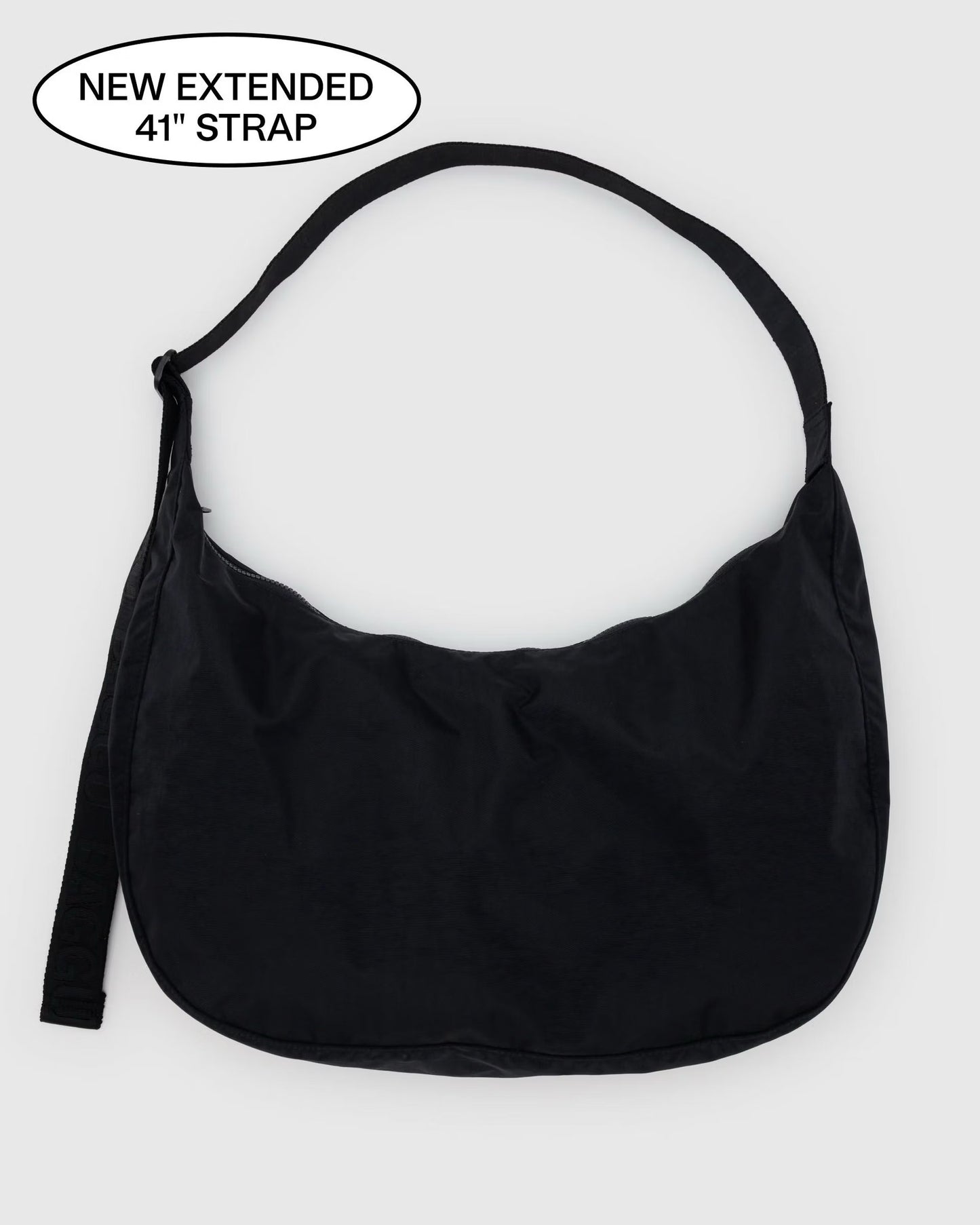 Baggu, Large Nylon Crescent Bag, Black