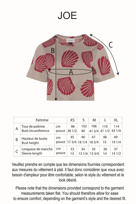 Marigold, Joe, Shell Pattern T-Shirt