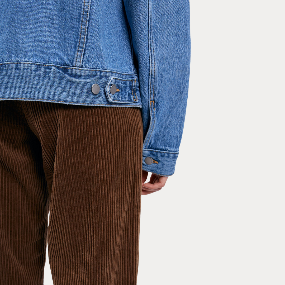 Dr. Denim, Joey Trucker Jacket, Stream Sky Retro