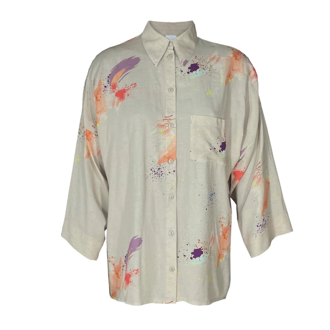 Melow, Karly Shirt, Rythm Print
