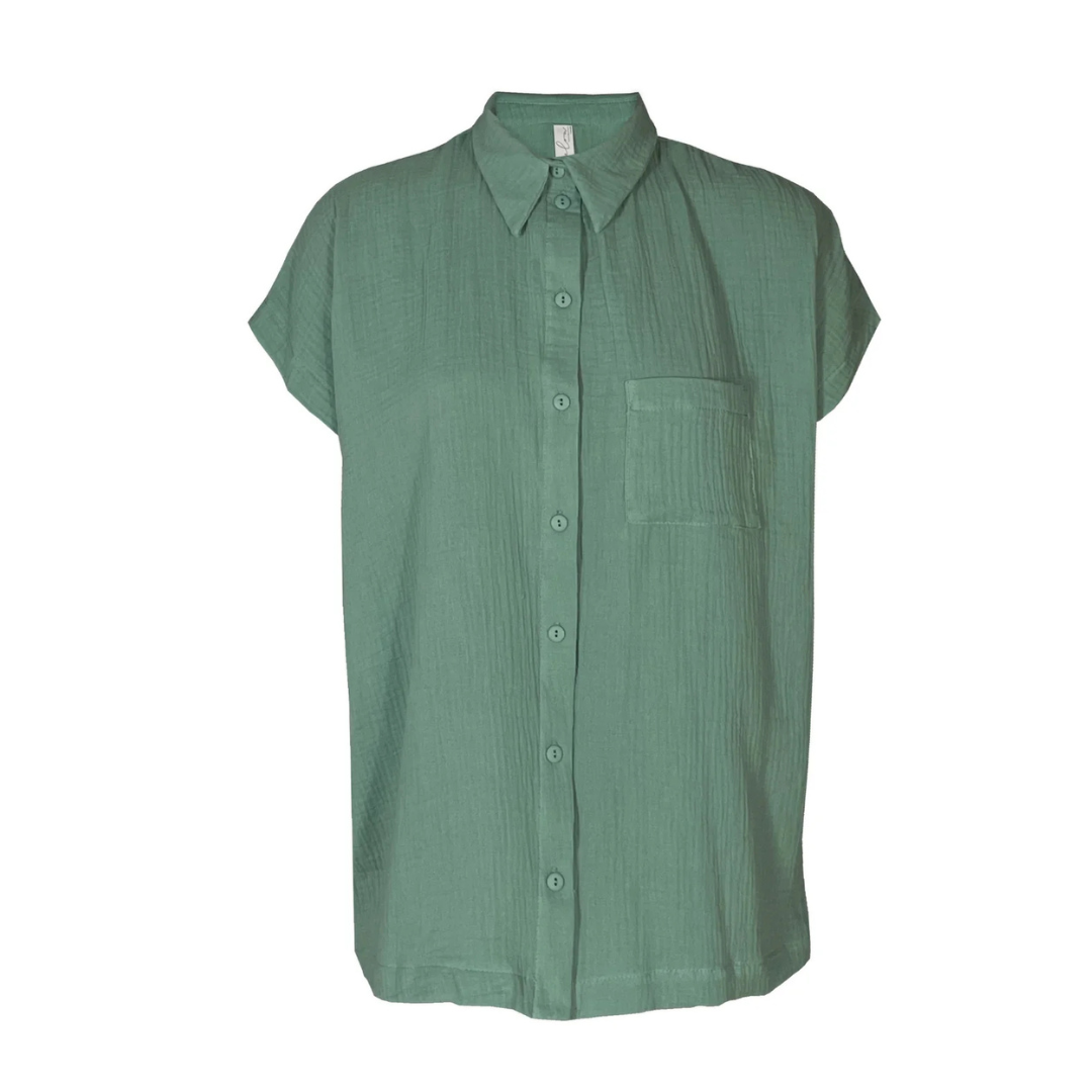 Melow, Kandice Shirt, Aqua
