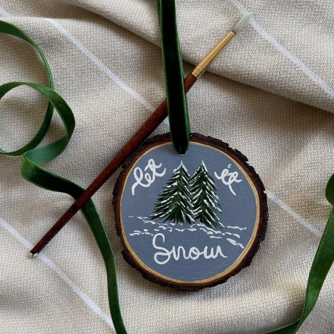 Let it Snow Ornament