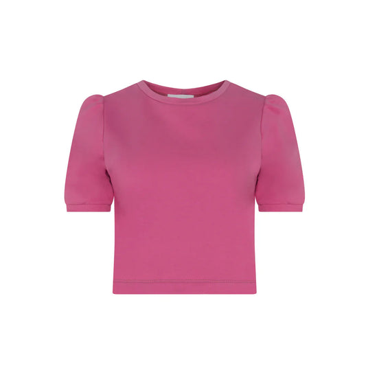 Marigold, Celine, Puffy Sleeve T-Shirt, Pink