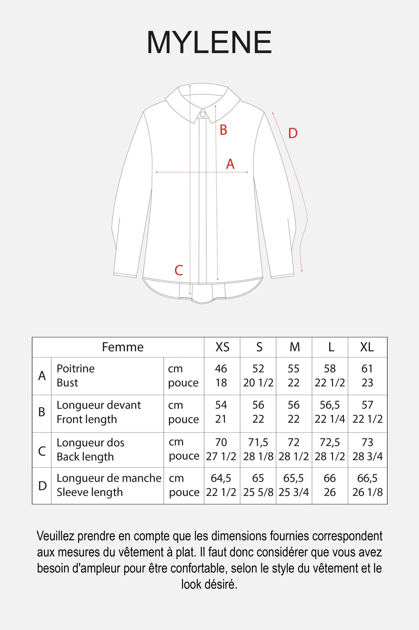 Marigold, Mylene Shirt