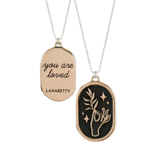 LanaBetty, You Are Loved Necklace, 24"