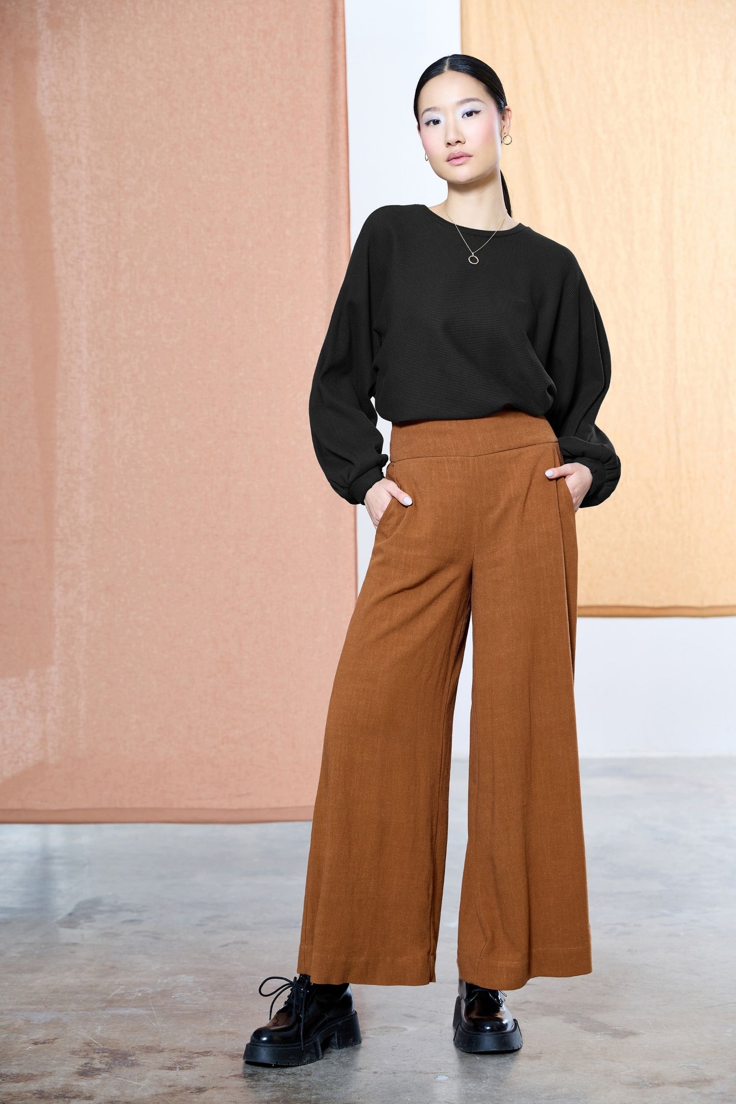 Melow, Nadia Top, Black