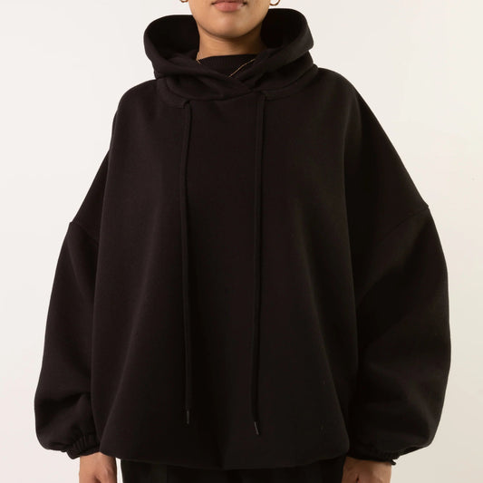 Mercy House, Gros Big Hoodie, Black