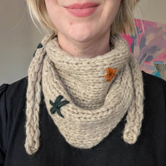 Toast & Yarn, Babushka Scarf, Assorted Colours