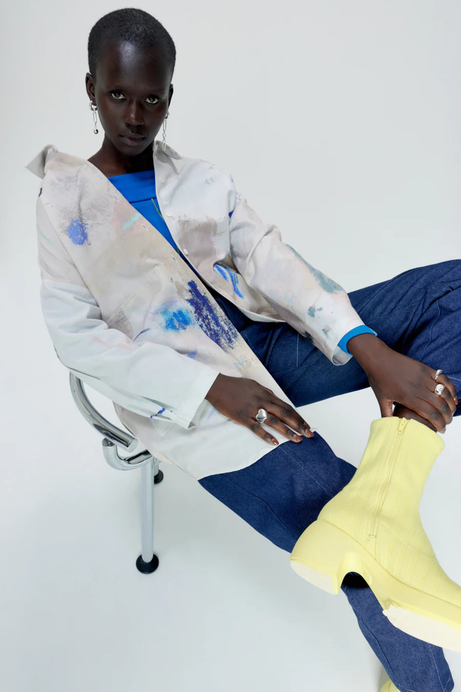 Reyk Shirt, Azure