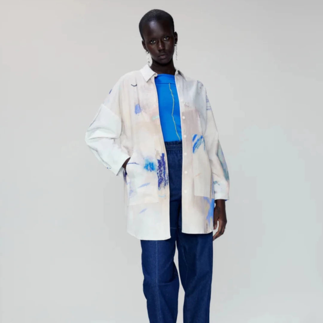 Reyk Shirt, Azure