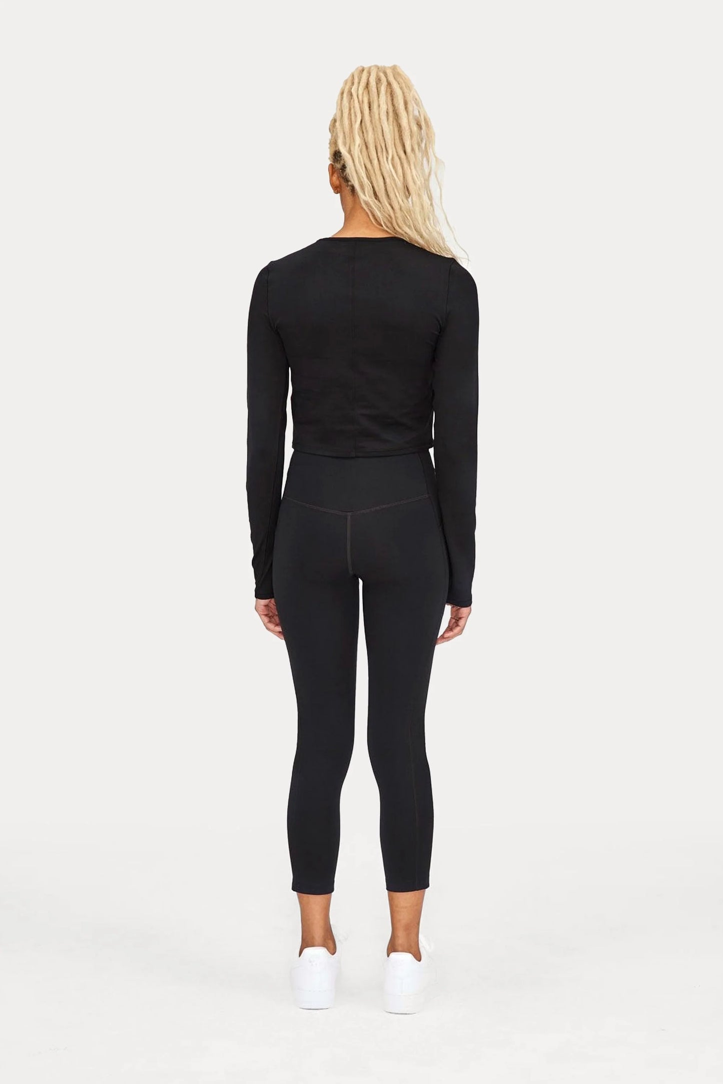 Reset Cropped Long Sleeve Top