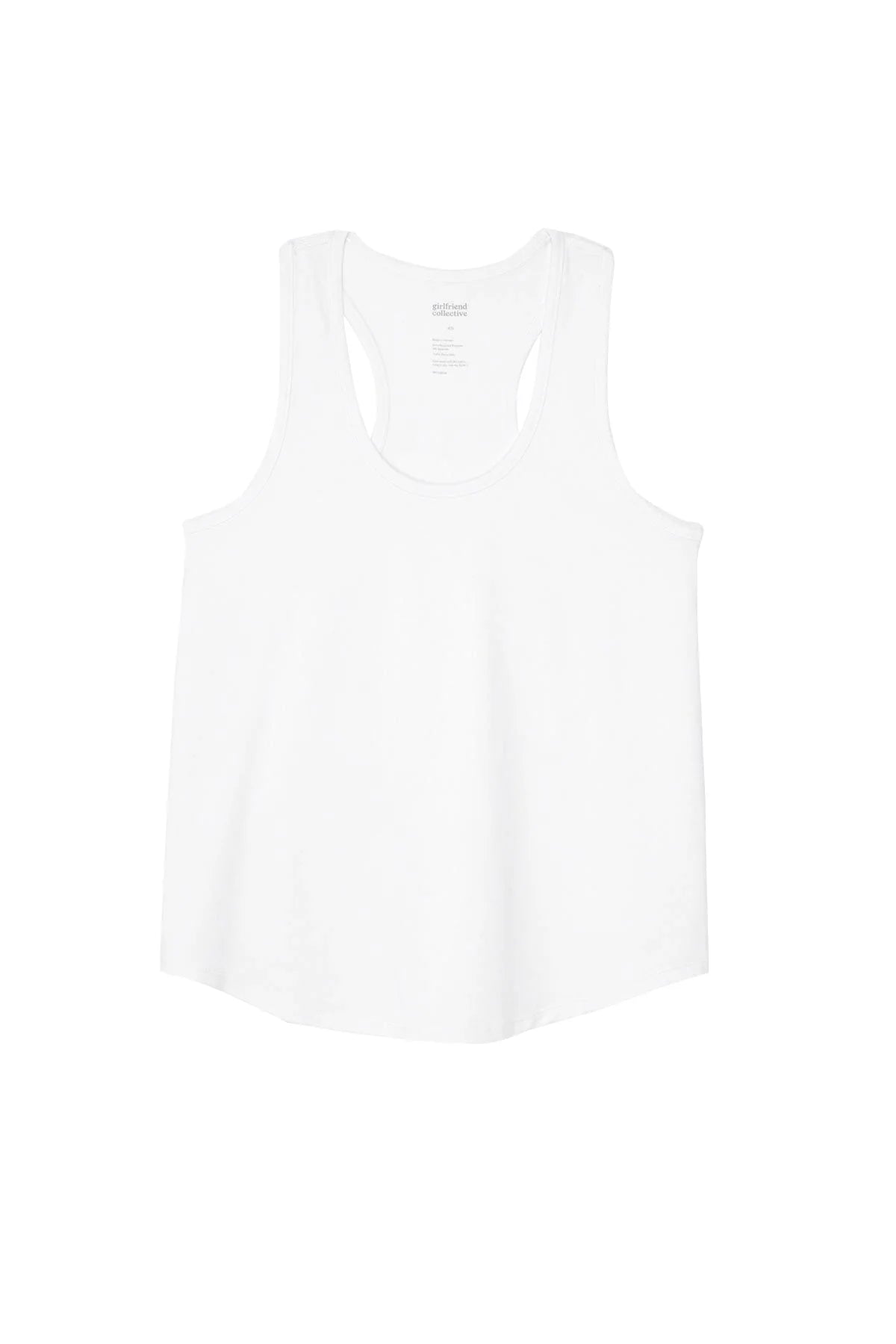 Reset Relaxed Tank, White