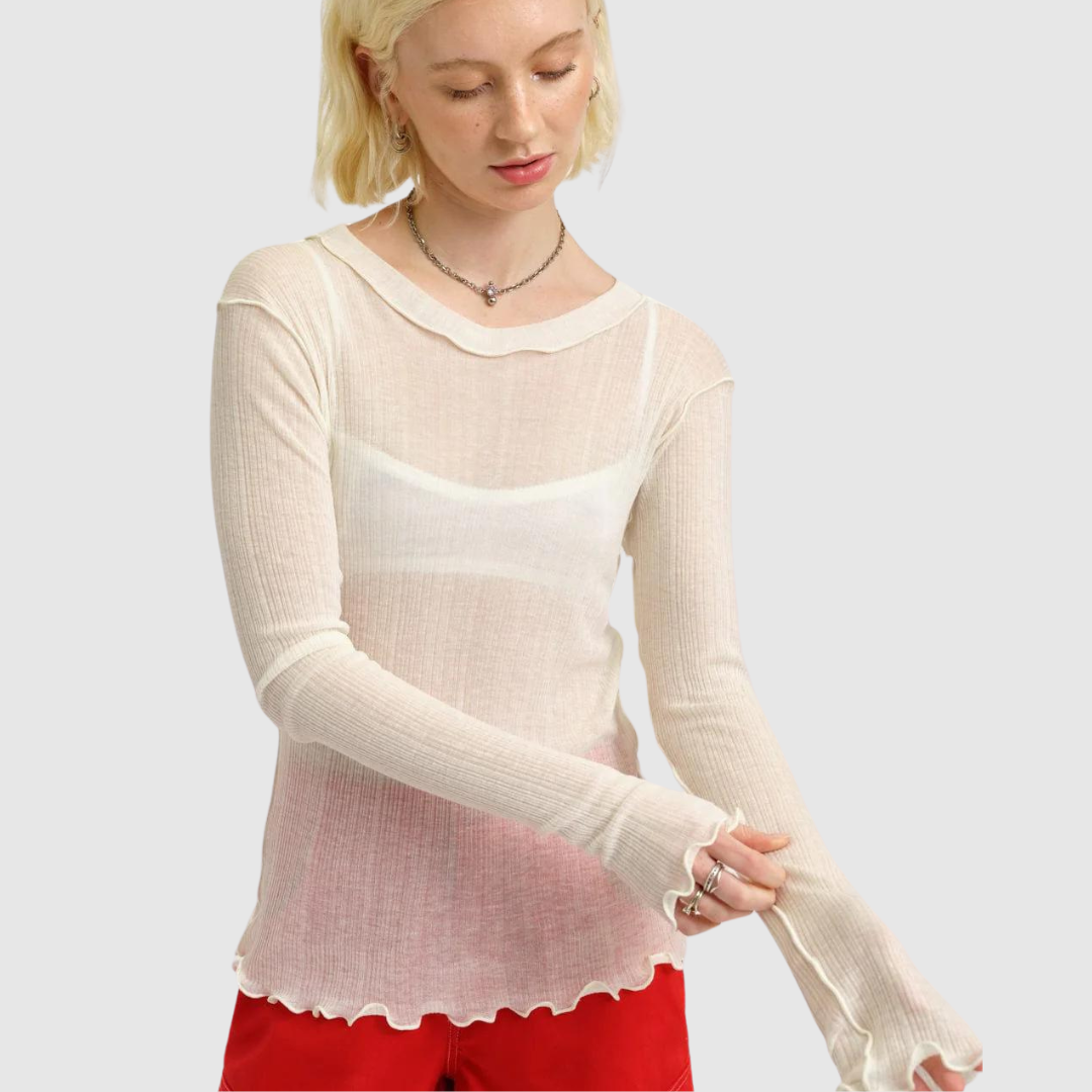 Eliza Faulkner, Longsleeve Rib Tee