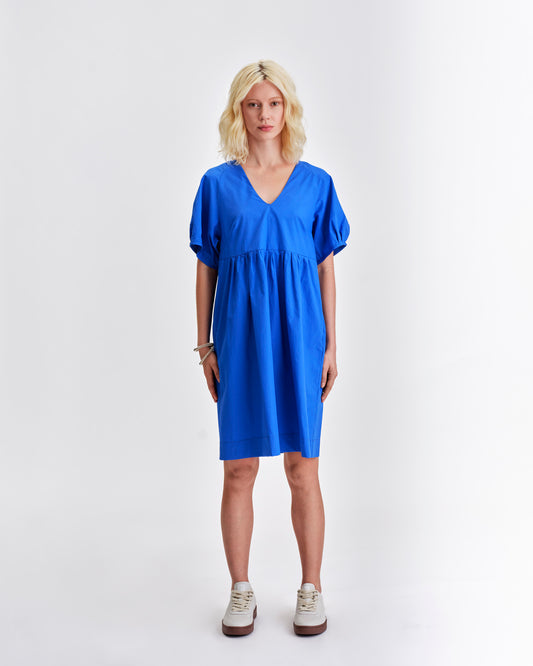 Jennifer Glasgow, Ziva Dress, Sapphire