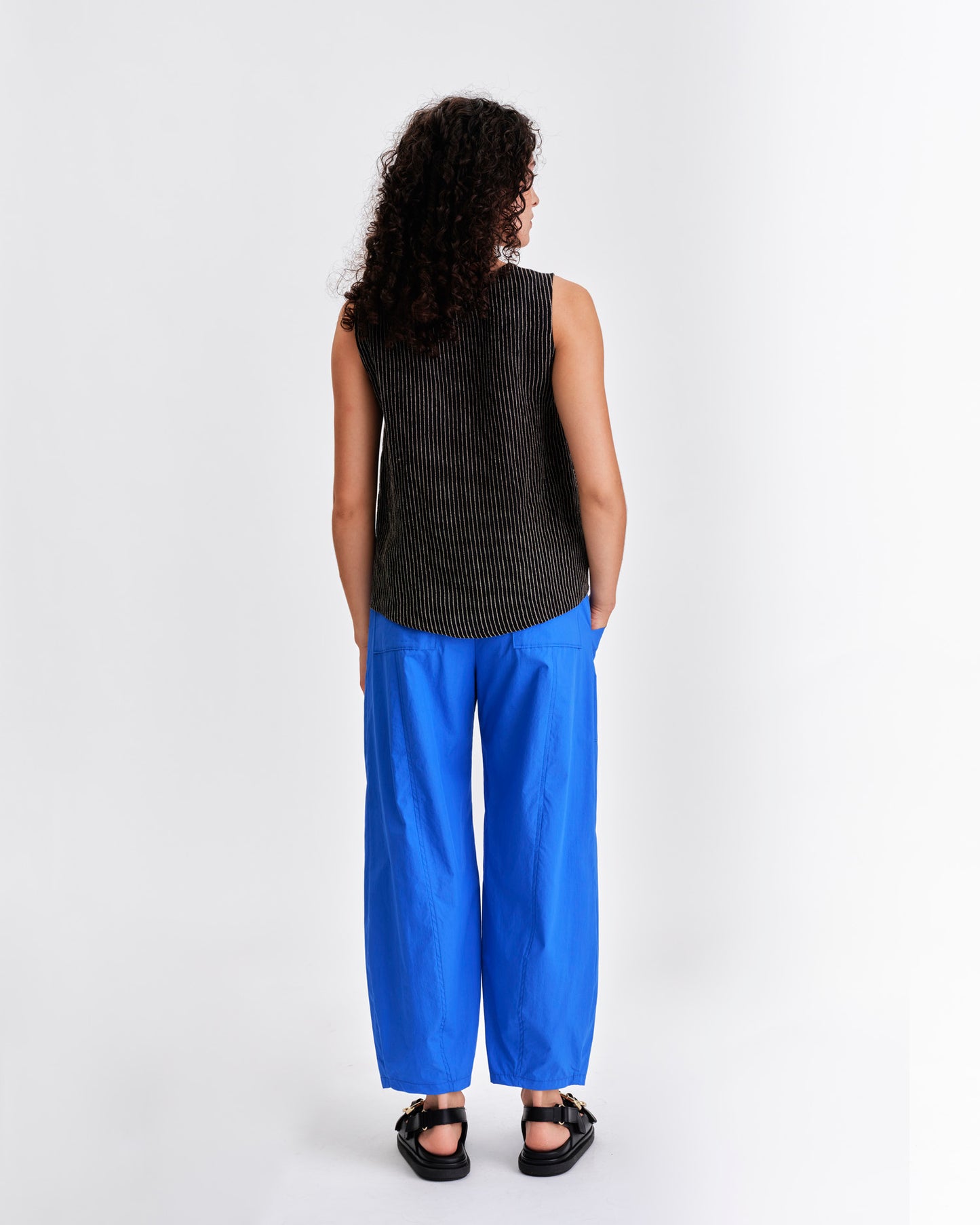Jennifer Glasgow, Electra Pants, Sapphire