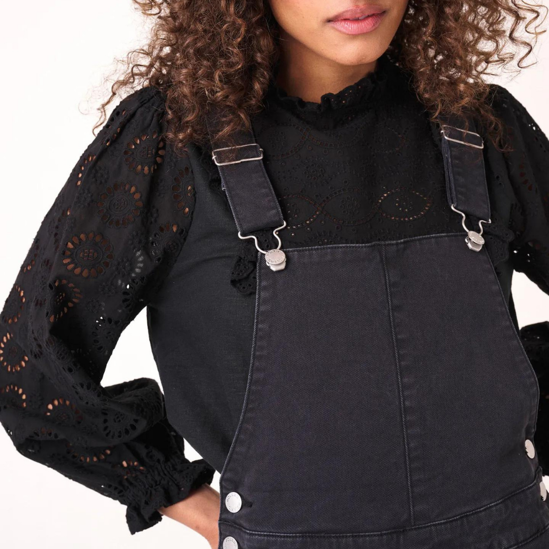 Sailor Overall, Washed Black