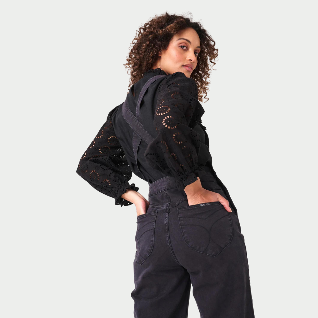 Sailor Overall, Washed Black