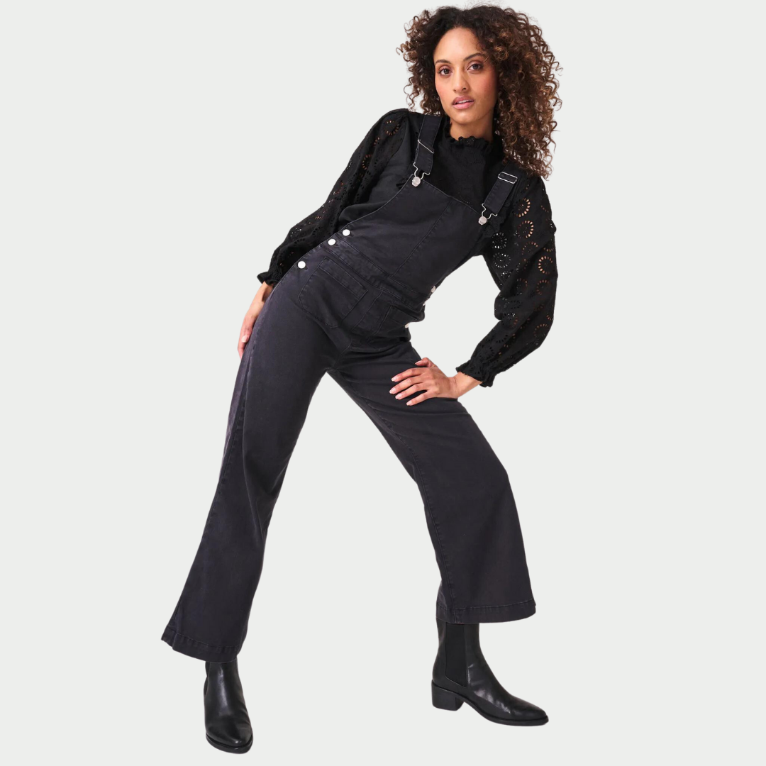 Sailor Overall, Washed Black