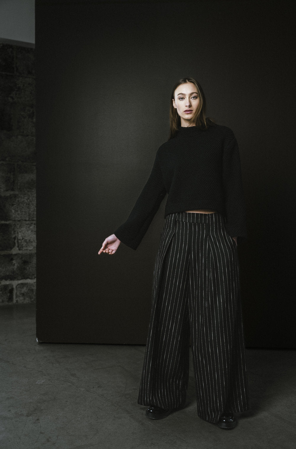 Bodybag, Nancy Pinstripe Trousers