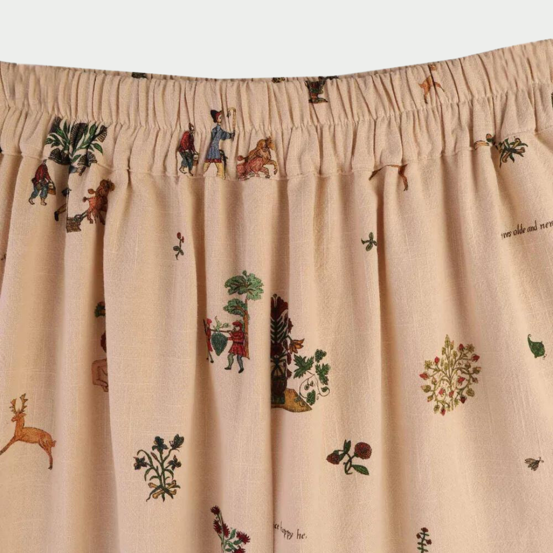 Tupelo Trouser, Treasure Print