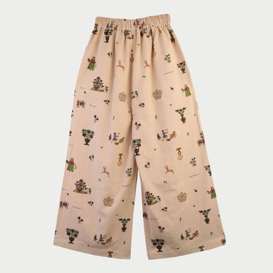 Tupelo Trouser, Treasure Print