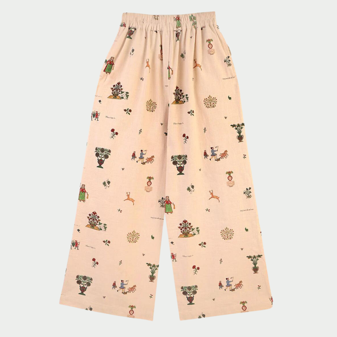 Tupelo Trouser, Treasure Print
