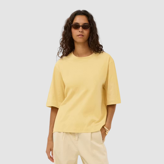 Soaked, Jina Basic Tee, Reed Yellow