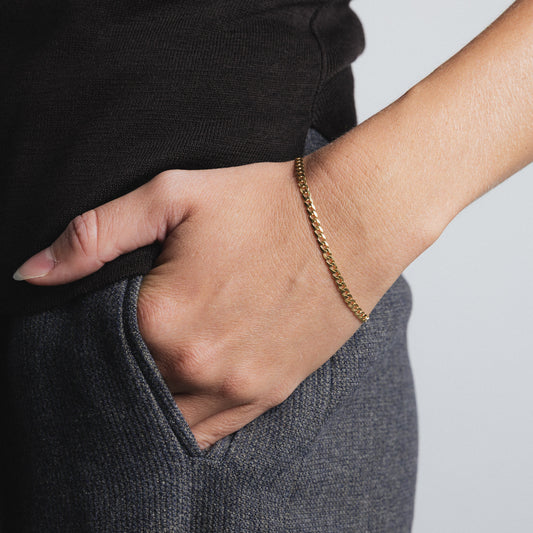 Wolf Circus, Liam Bracelet, Gold