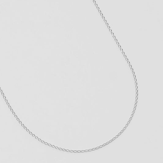 Wolf Circus, Elongated Curb Chain, Silver