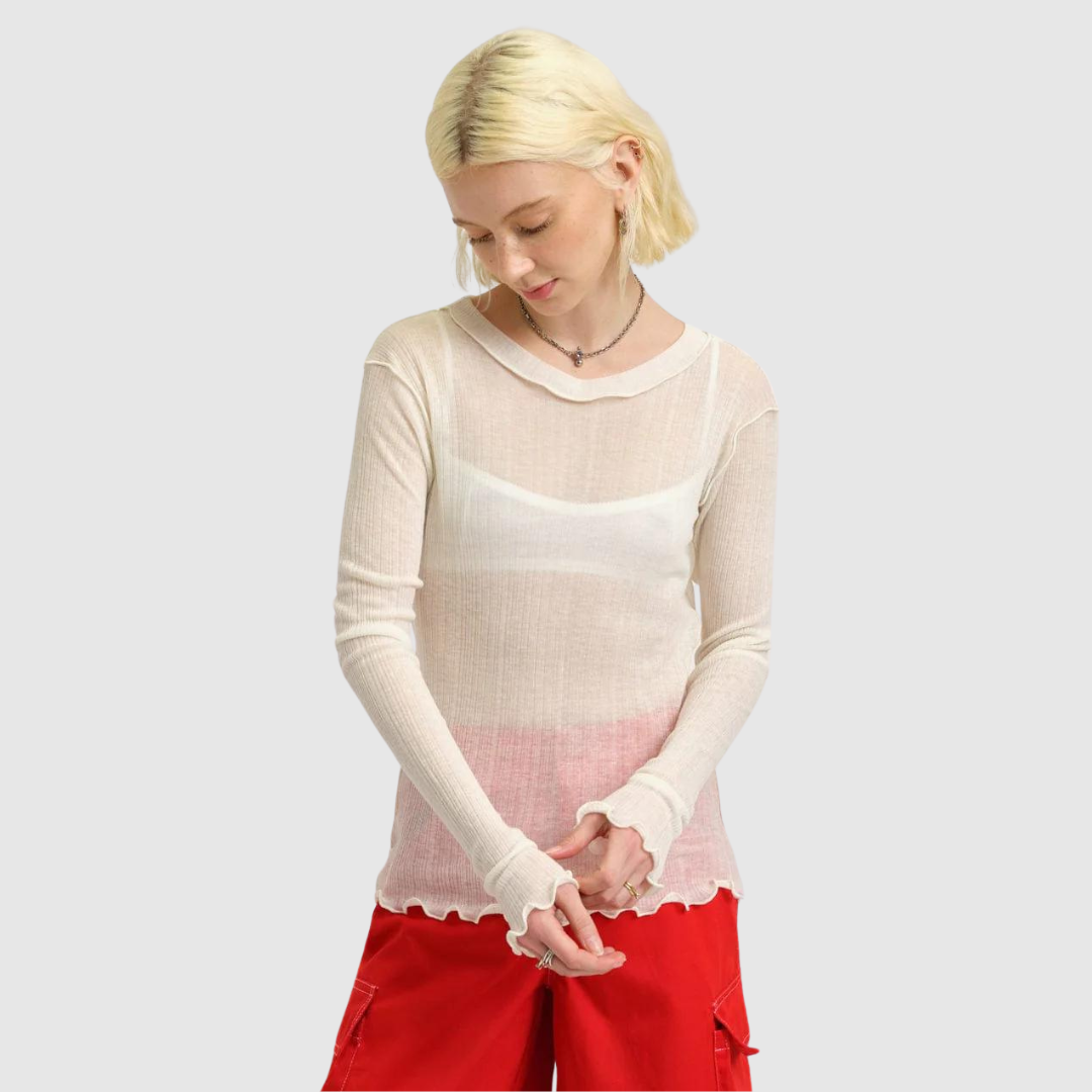 Eliza Faulkner, Longsleeve Rib Tee