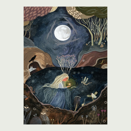 Tijana Lukovic, Wolf Moon Print
