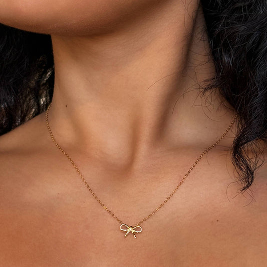 JV Studios Jewellery, Bow Necklace