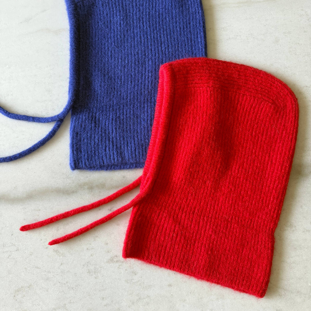 Billy Bamboo, Fuzzy Alpaca Balaclava, Crystal Brights, Red Crystal