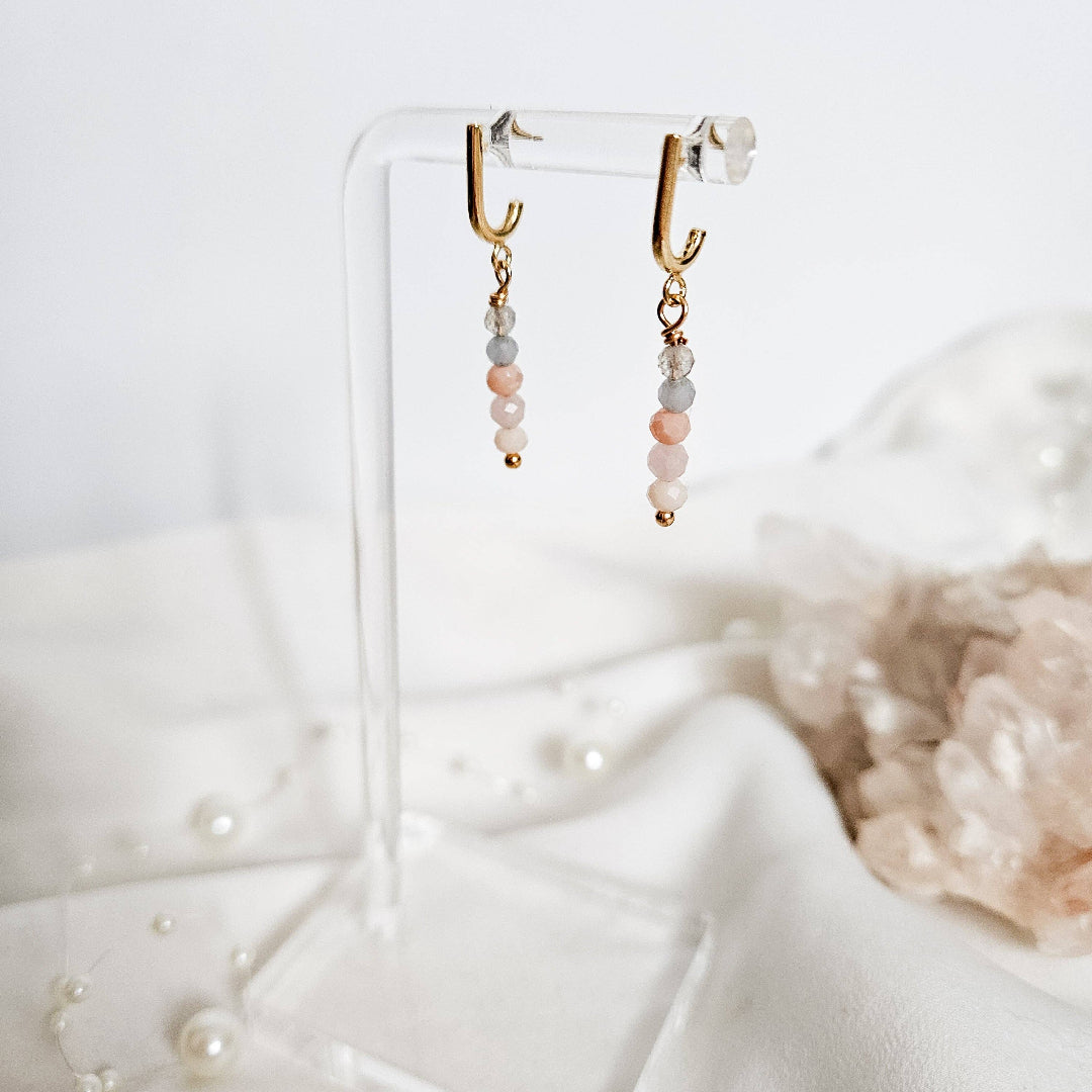 Rock Paper Pretty Jewelry, Illusion Earrings
