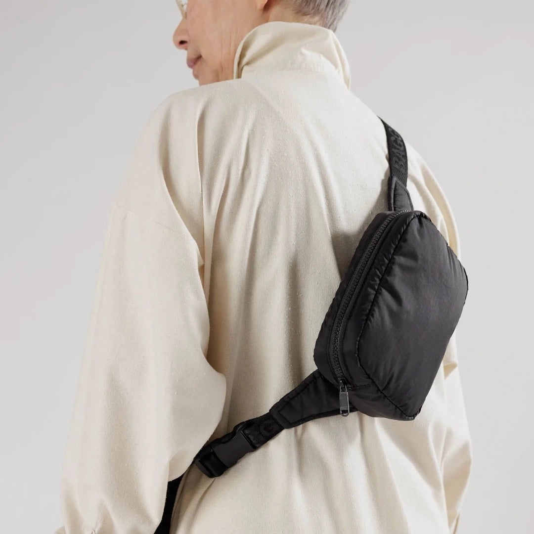 Puffy Fanny Pack - Black