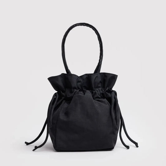 Baggu, Nylon Drawstring Bag, Black