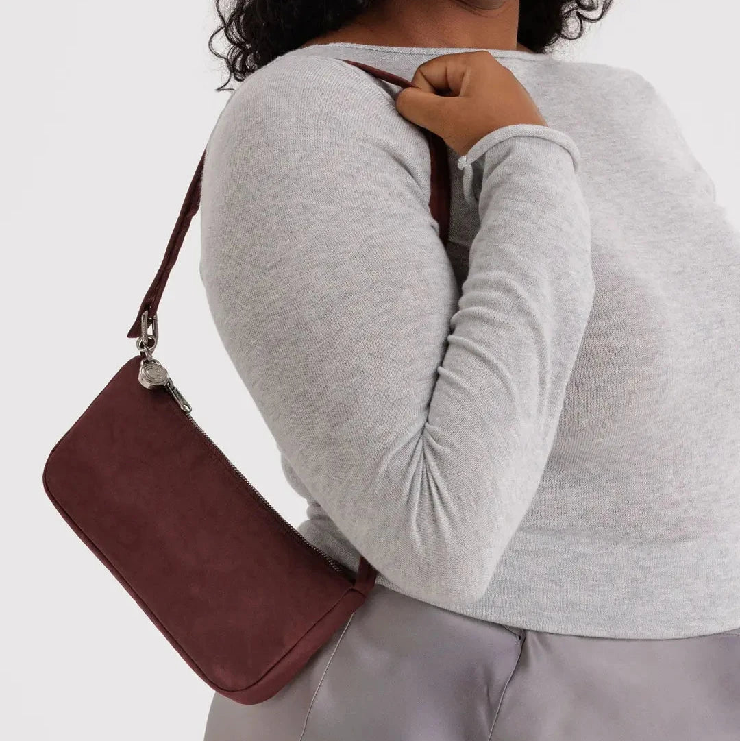 Baggu, Nylon Pochette, Mahogany